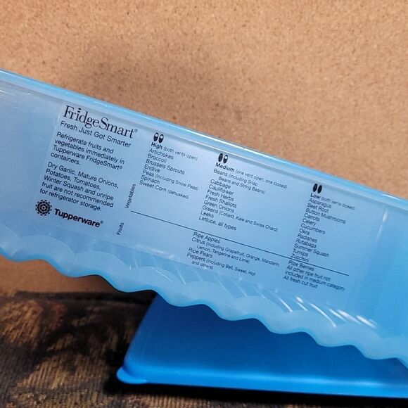 Tupperware Rectangle Blue Fridgesmart Container #2 - Picture 5 of 6